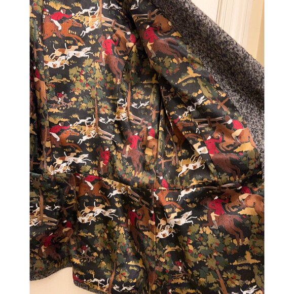 Cabi Wool Blazer/ Tweed Herringbone/ Gray blend - Picture 4 of 16